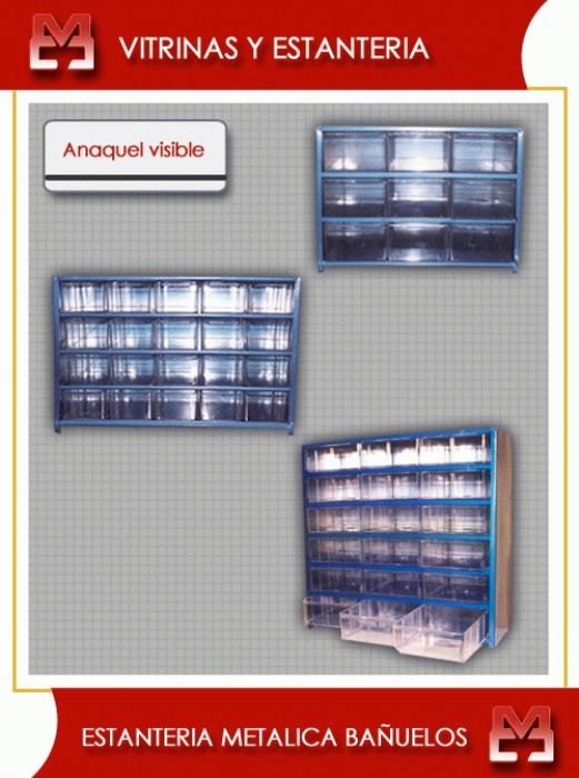 ACCESORIOS METALICOS PARA COMERCIO